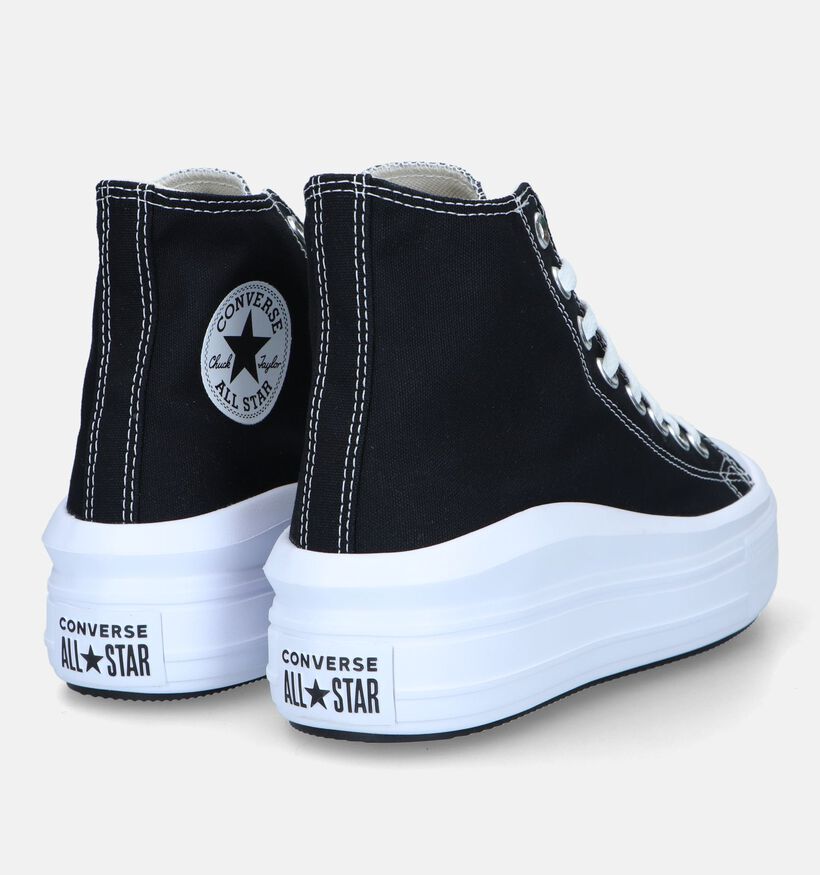 Converse Chuck Taylor AS Move Platform Zwarte Sneakers voor dames (325497) - geschikt voor steunzolen