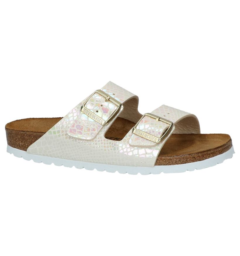 Birkenstock Arizona Zwarte Slippers voor dames (294826)