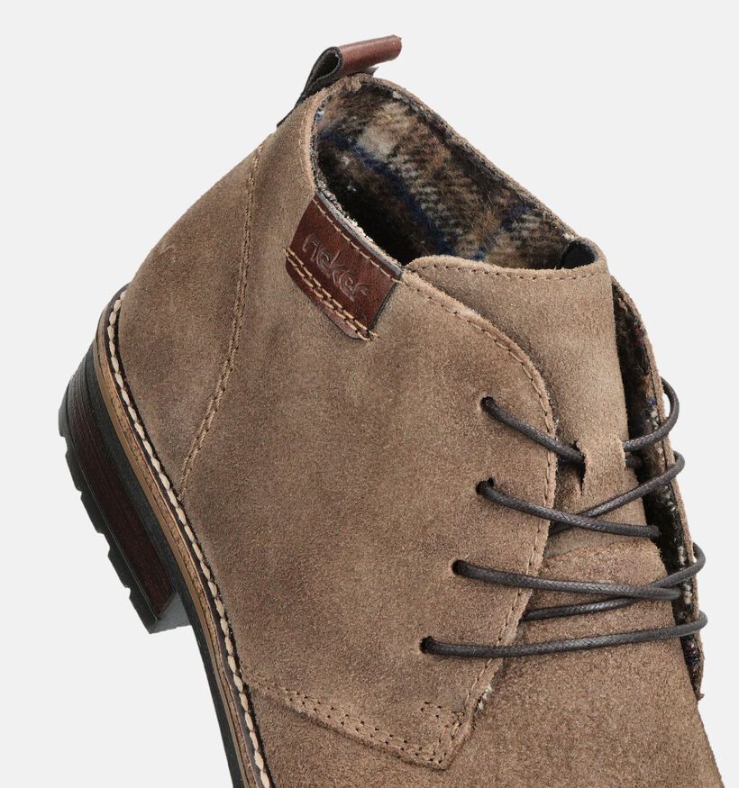 Rieker Taupe Geklede Schoenen voor heren (363498)