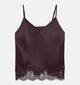 Vero Moda Ginny Lace Bordeaux Topje voor dames (374978)
