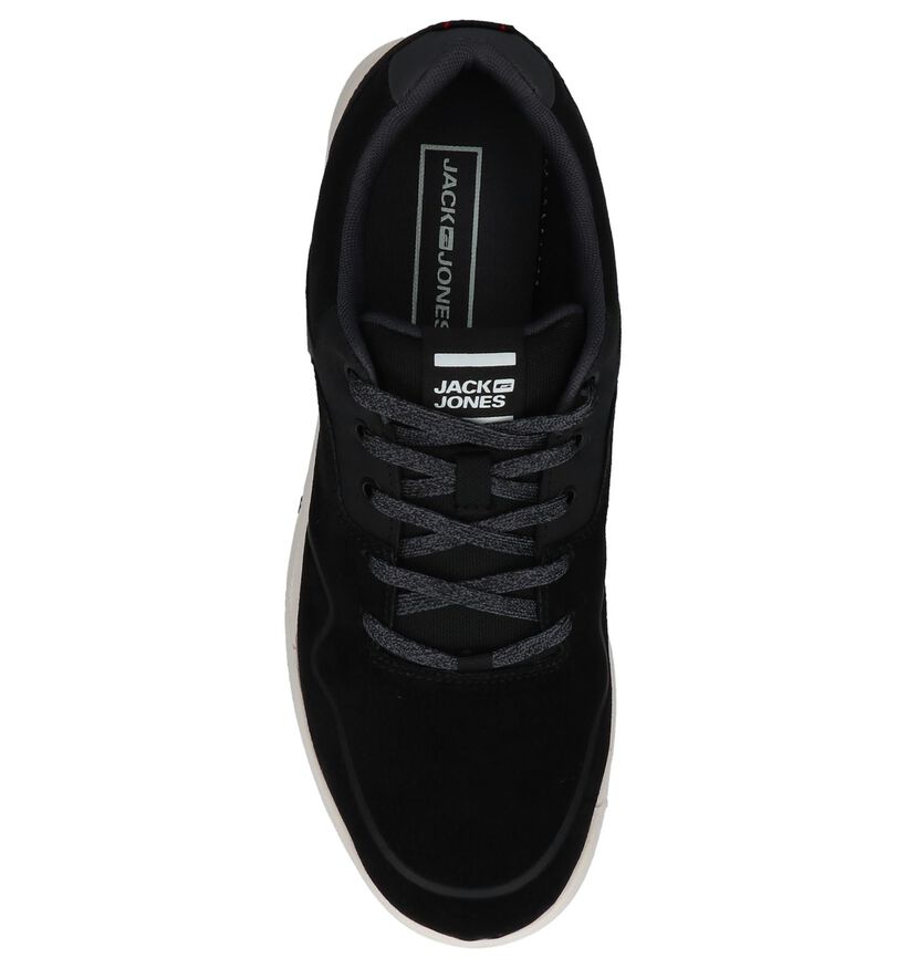 Zwarte Sneakers Jack & Jones Dalston in daim (226254)