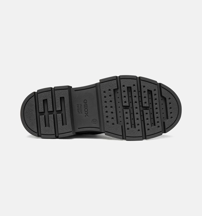 Geox Karsyn Zwarte Boots met Veter en Rits voor meisjes (376266) - geschikt voor steunzolen