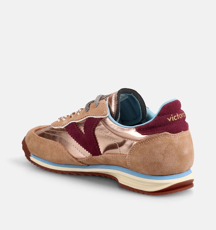 Victoria Baskets en Marron pour femmes (378887) - pour semelles orthop&eacute;diques