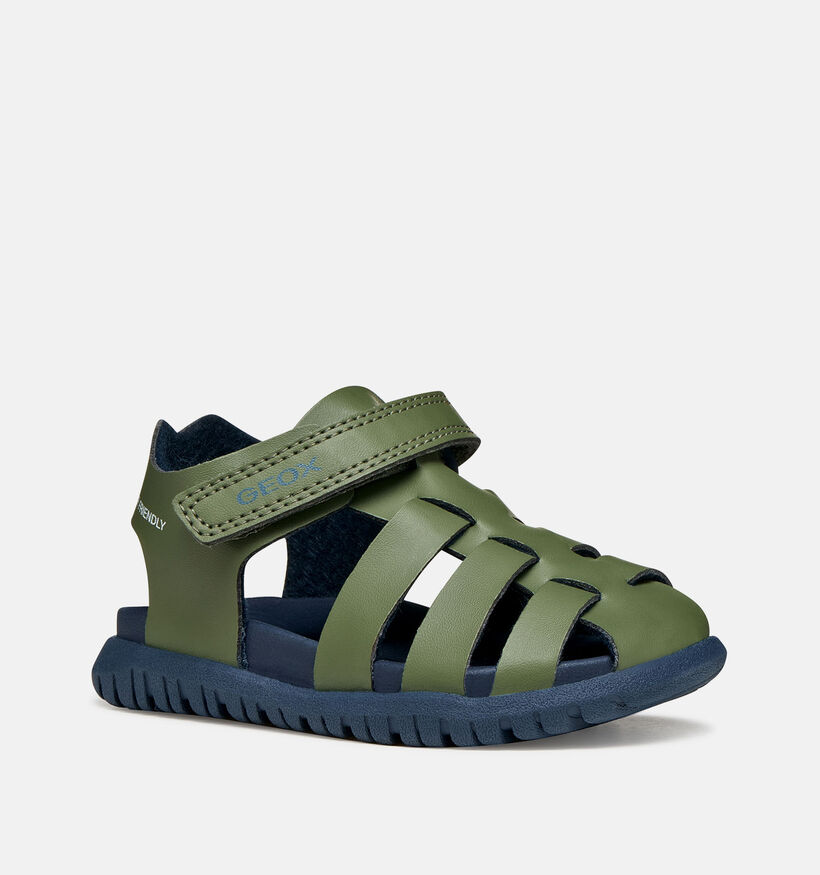 Geox B Sandal Fusbetto Bo Kaki Sandalen voor jongens (370130)