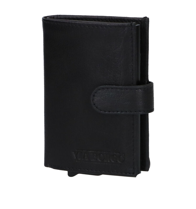 Via Borgo Porte-cartes & Ceinture en Noir pour hommes (306808)