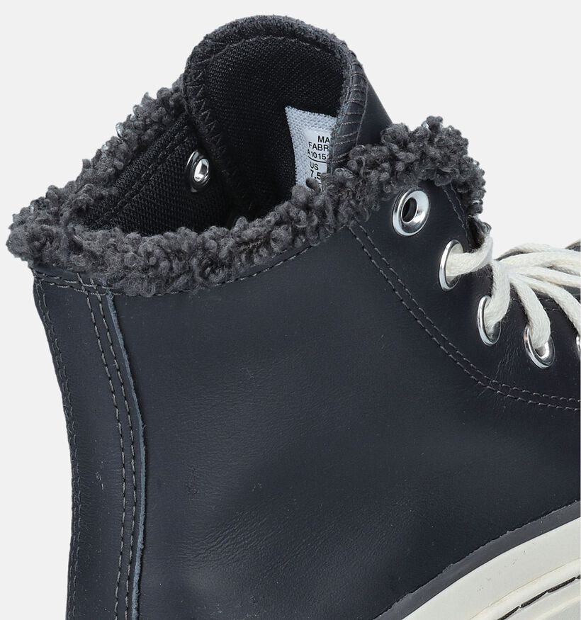 Converse CT All Star Lugged Heel Baskets en Gris pour femmes (348840)