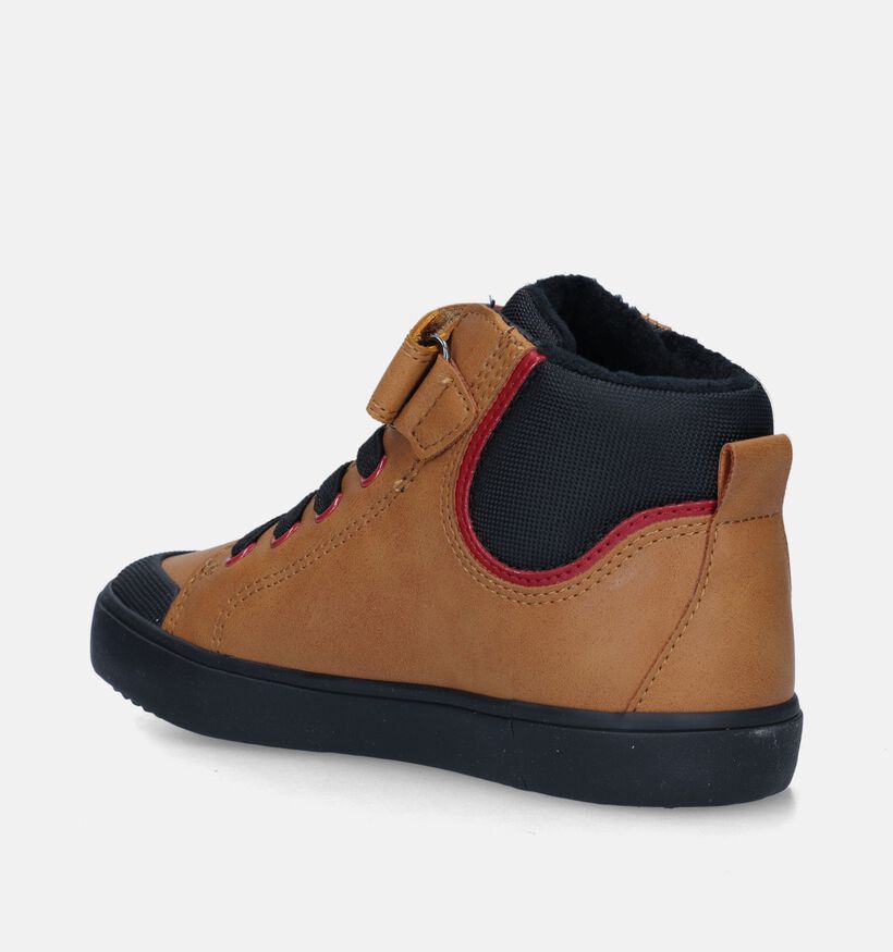 Geox Gisli Gele Hoge schoenen voor jongens (345928) - geschikt voor steunzolen