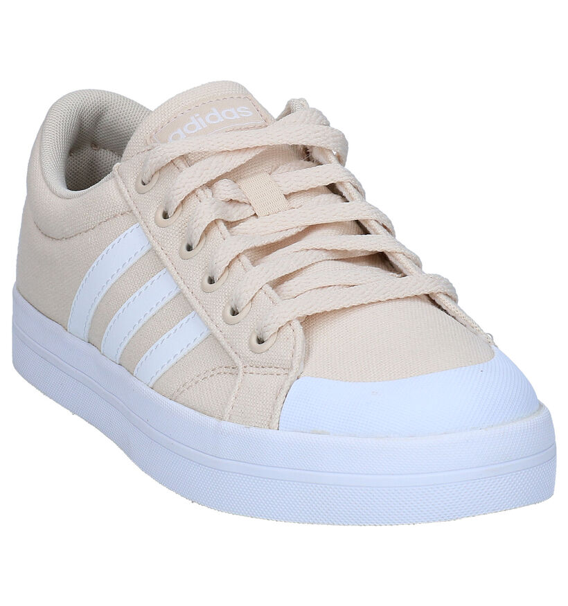 adidas Bravada Baskets en Beige pour femmes (290840) - pour semelles orthopédiques