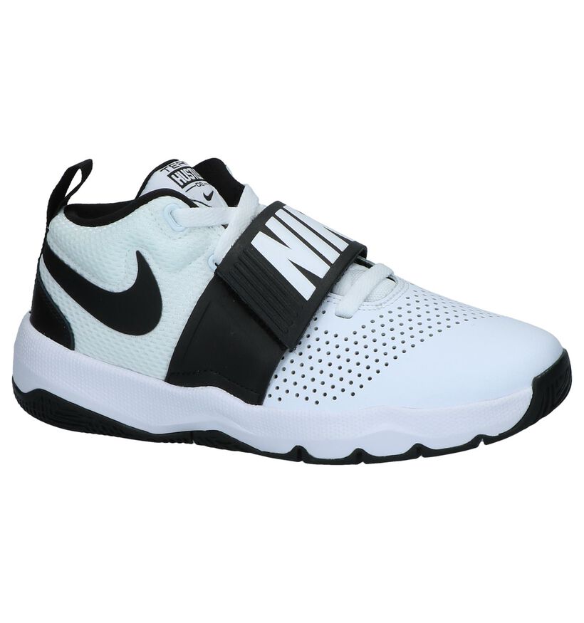 Nike Baskets basses en Blanc en simili cuir (238339)