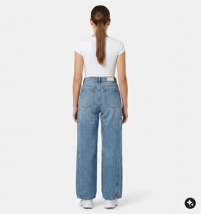 Desires Rossana Blauwe Wide Leg Jeans voor dames (376875)