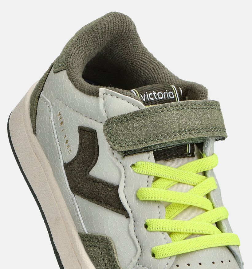 Victoria Beige Velcroschoenen voor jongens (363406) - geschikt voor steunzolen