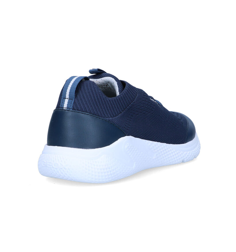Geox Sprintye Baskets en Bleu pour garçons (339641)