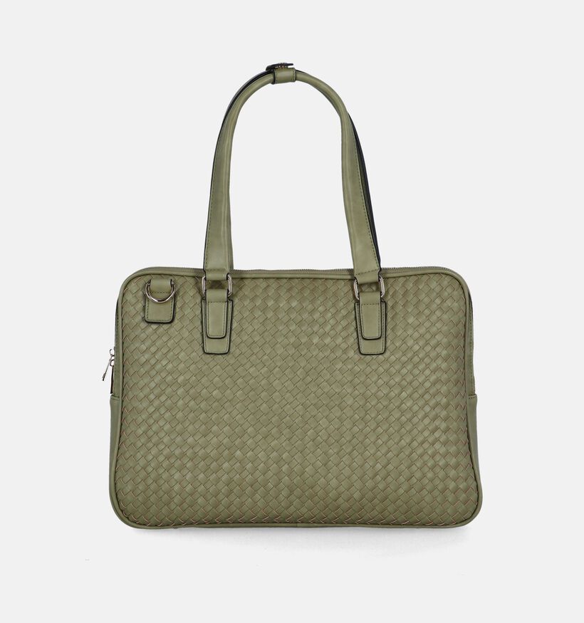 Olivia Lauren Sofia Sac ordinateur en Vert pour femmes (378540)