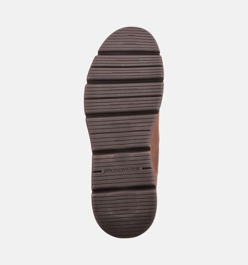 Skechers Augustino - Paulo Donkerbruine Boots Chelsea voor heren (378007)