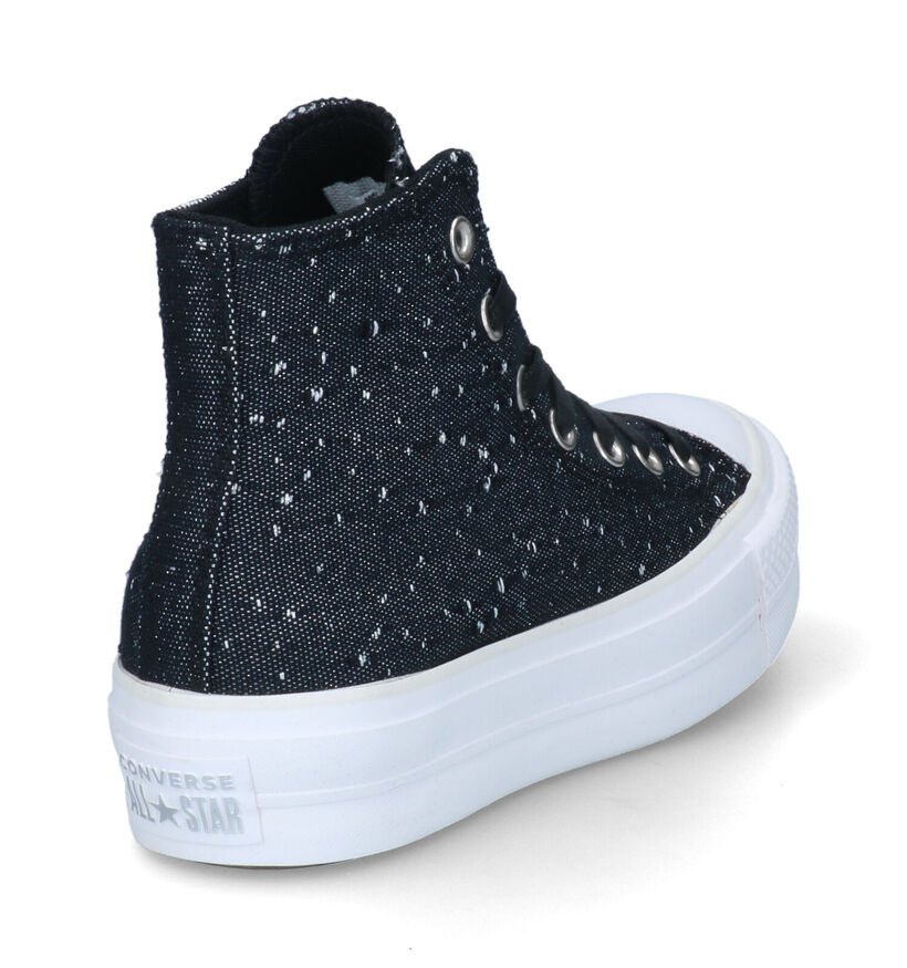 Converse Chuck Taylor AS Lift Zwarte Sneakers voor dames (312276)