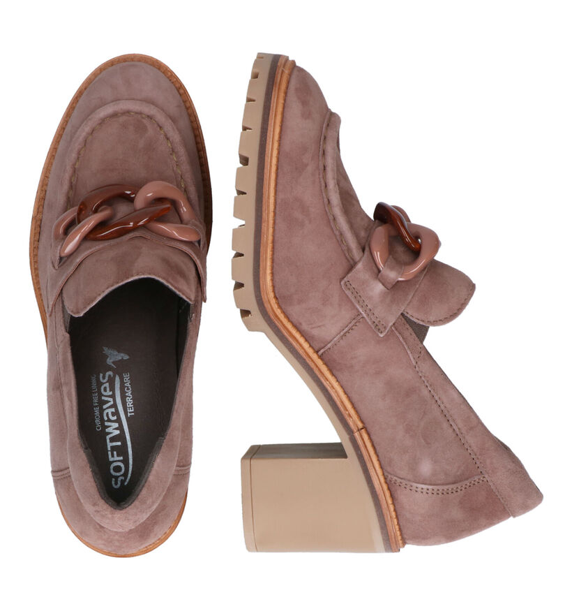 Softwaves Escarpins montants en Rose pour femmes (316720) - pour semelles orthopédiques