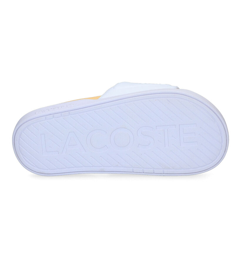 Lacoste Croco Dualiste Ecru Badslippers voor dames (305581)