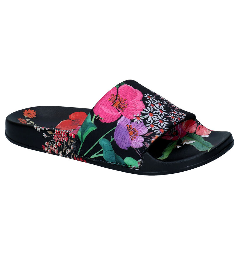 Ted Baker Ashlin Nu-pieds en Noir en textile (286912)