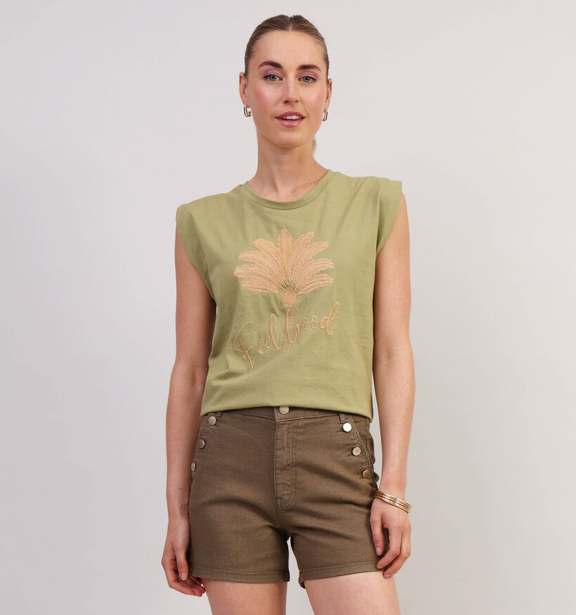Rue Mazarine Montane Groene T-shirt voor dames (365796)