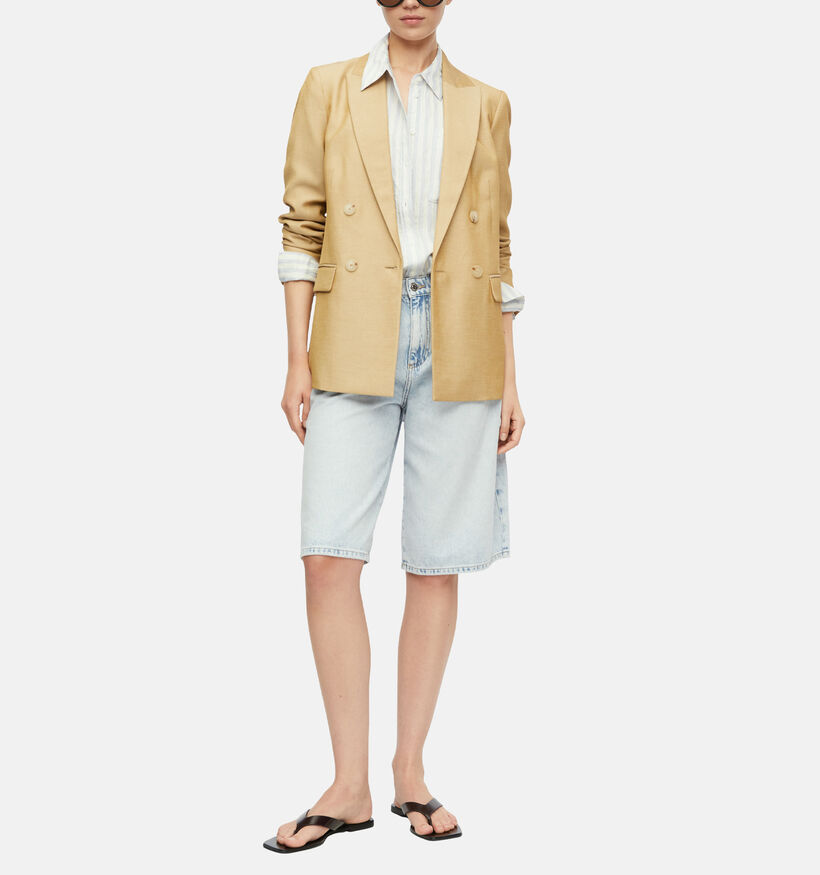 comma Short en Bleu pour femmes (375082)