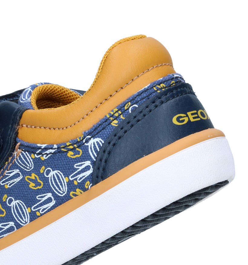 Geox Gisli Blauwe Sneakers voor jongens (320618) - geschikt voor steunzolen