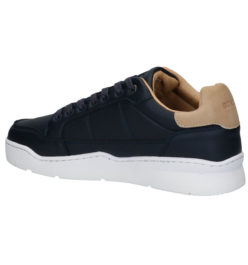 Björn Borg Chaussures à lacets en Bleu foncé en simili cuir (278509)