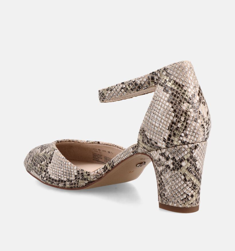 Tamaris Beige Pumps met bandje voor dames (367663)