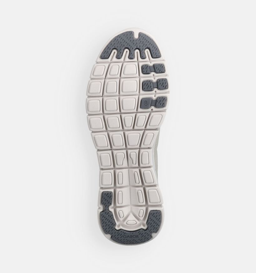 Pius Gabor Chaussures &agrave; lacets en Ecru pour hommes (370331) - pour semelles orthop&eacute;diques