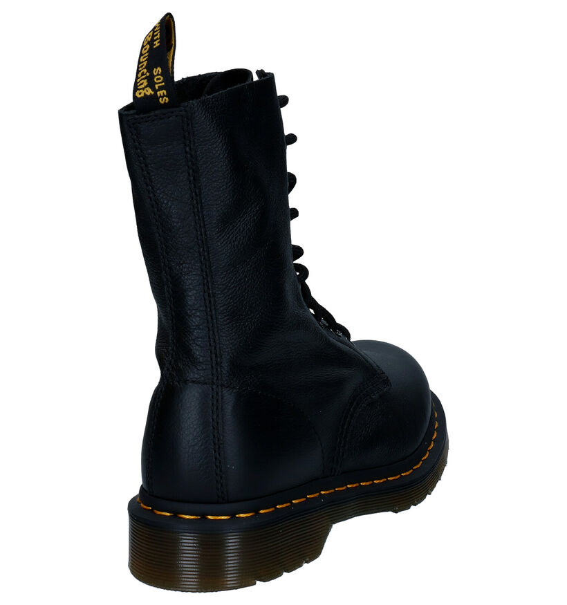 Dr. Martens 1490 Zwarte Boots in leer (312405)