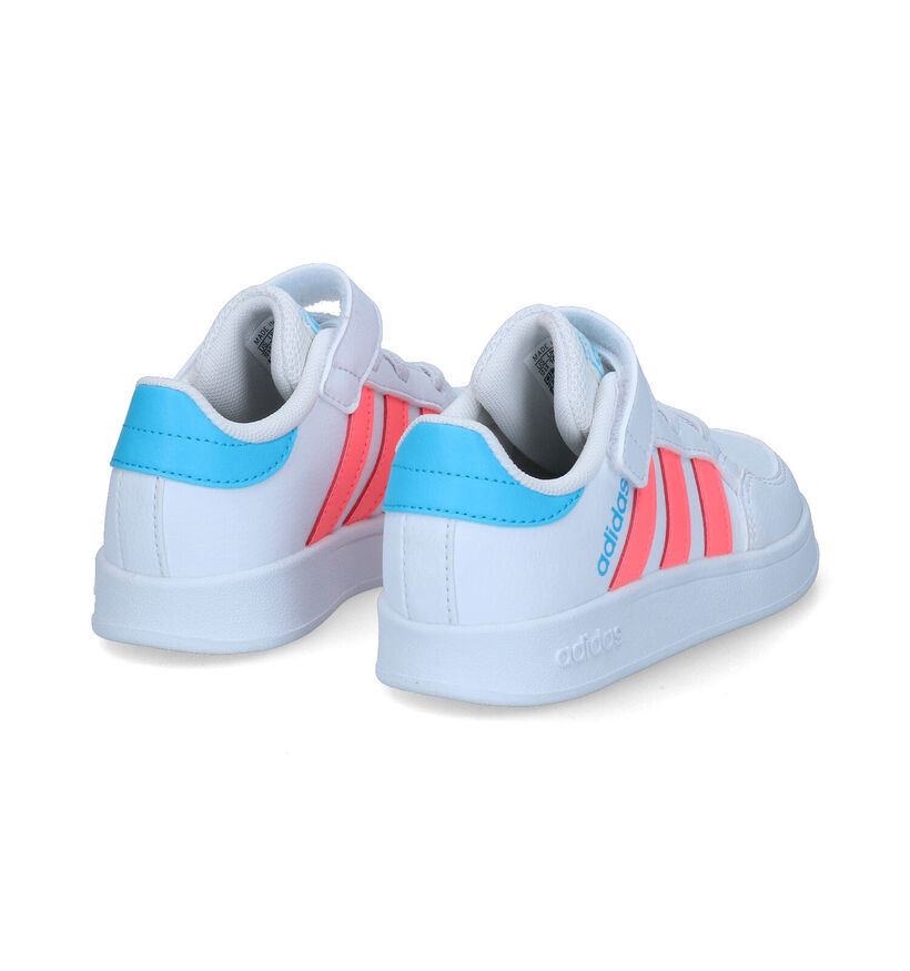 adidas Breaknet Baskets en Blanc pour filles (318927) - pour semelles orthopédiques