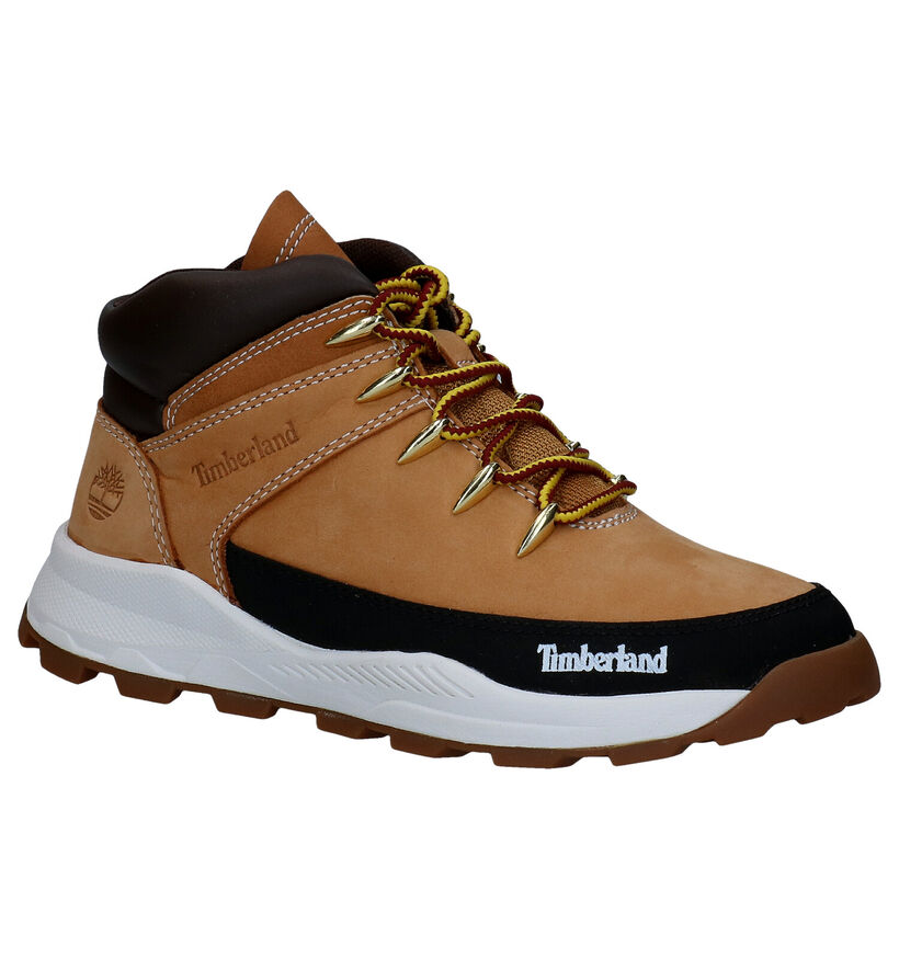 Timberland Brooklyn Euro Sprint Zwarte Bottines in stof (293793)