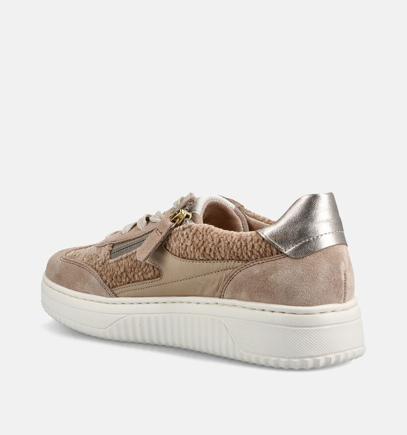 Gabor Baskets en Beige pour femmes (376984) - pour semelles orthop&eacute;diques