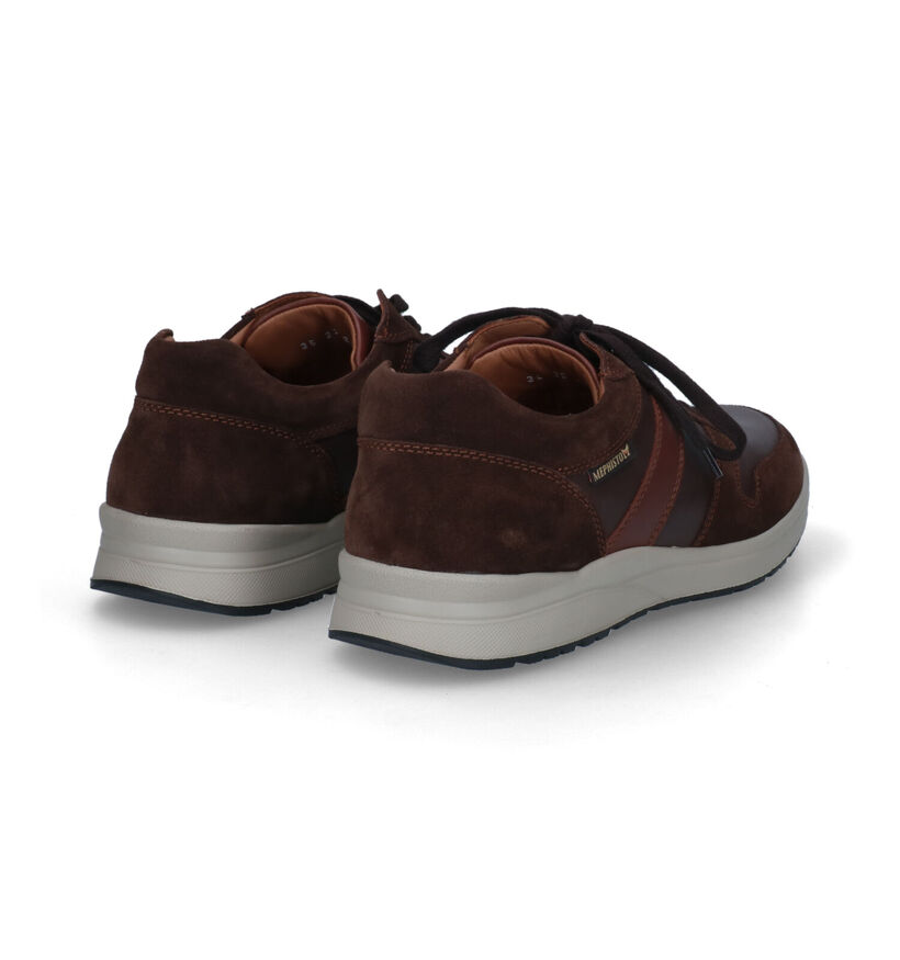 Mephisto Vito Velsport Taupe Veterschoenen voor heren (354521) - geschikt voor steunzolen
