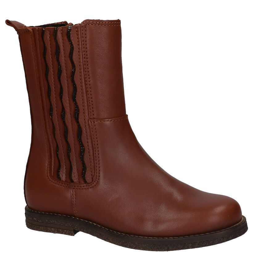 Little David Jara Bottes basses en Cognac pour filles (298818) - pour semelles orthopédiques