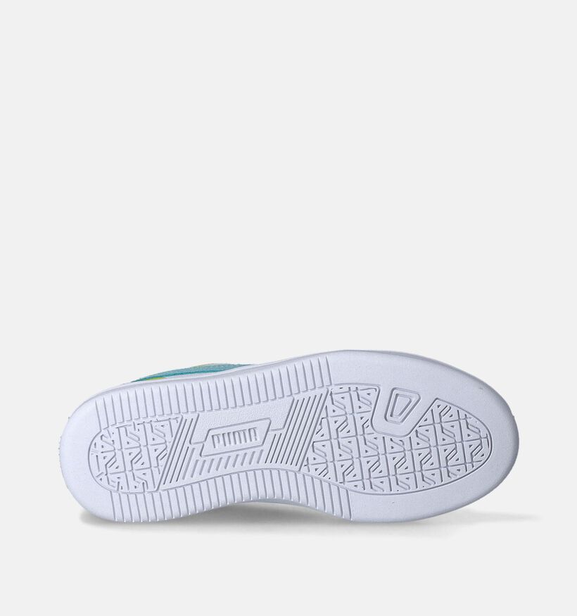 Puma Caven 2.0 Block Baskets en Blanc pour filles, garçons (350380) - pour semelles orthopédiques
