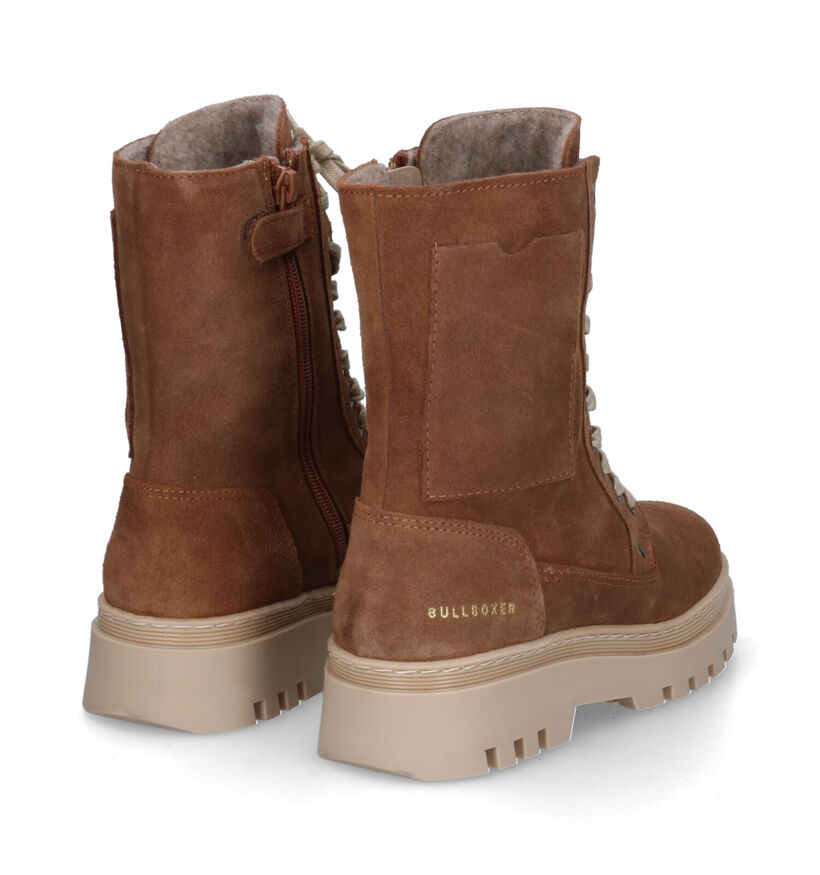 Bullboxer Cognac Boots voor meisjes (314966) - geschikt voor steunzolen