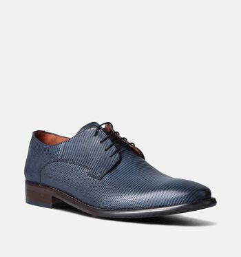 Ambiorix Geklede schoenen Zwart/Cognac/Bruin/Blauw