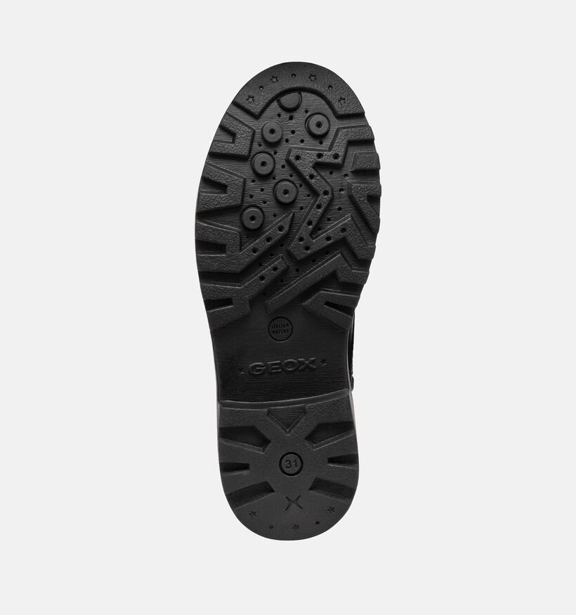 Geox Casey Bottines en Noir pour filles (344550) - pour semelles orthopédiques