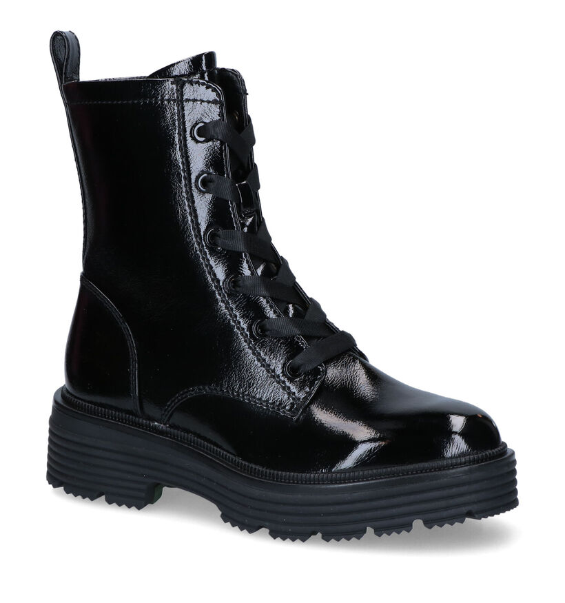 Tamaris Boots à lacets en Taupe pour femmes (315501)