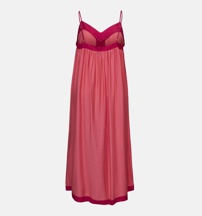 Vero Moda Curve Denise Ankle Dress Roze Lange Jurk voor dames (375023)