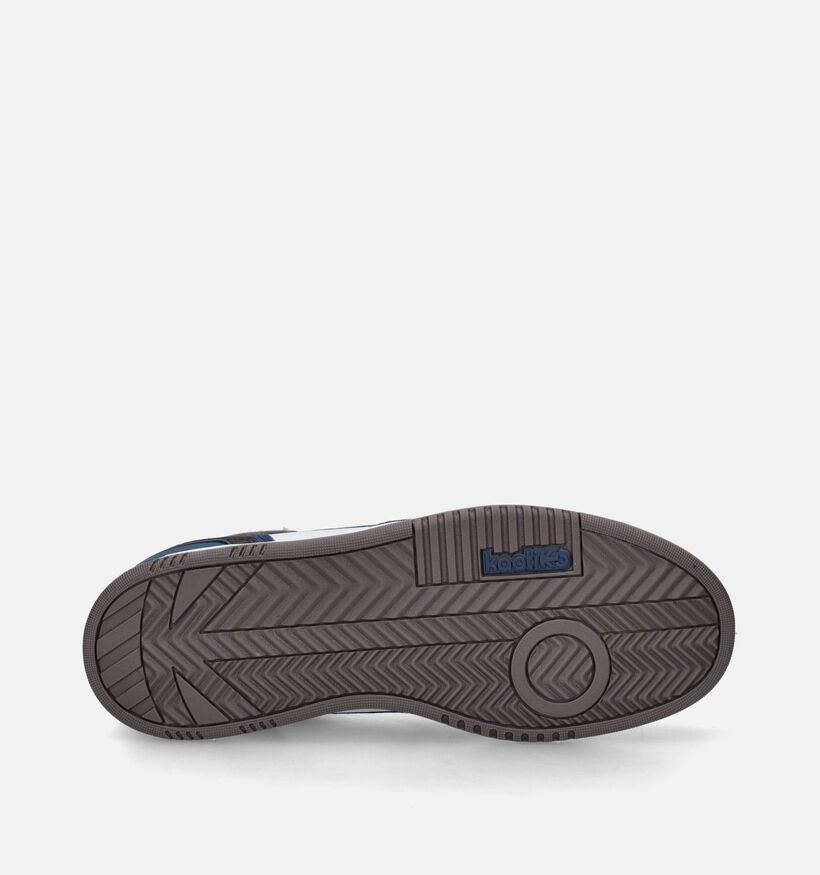 Kaotiko Boston Piping Suede Blauwe Veterschoenen voor heren (346093) - geschikt voor steunzolen
