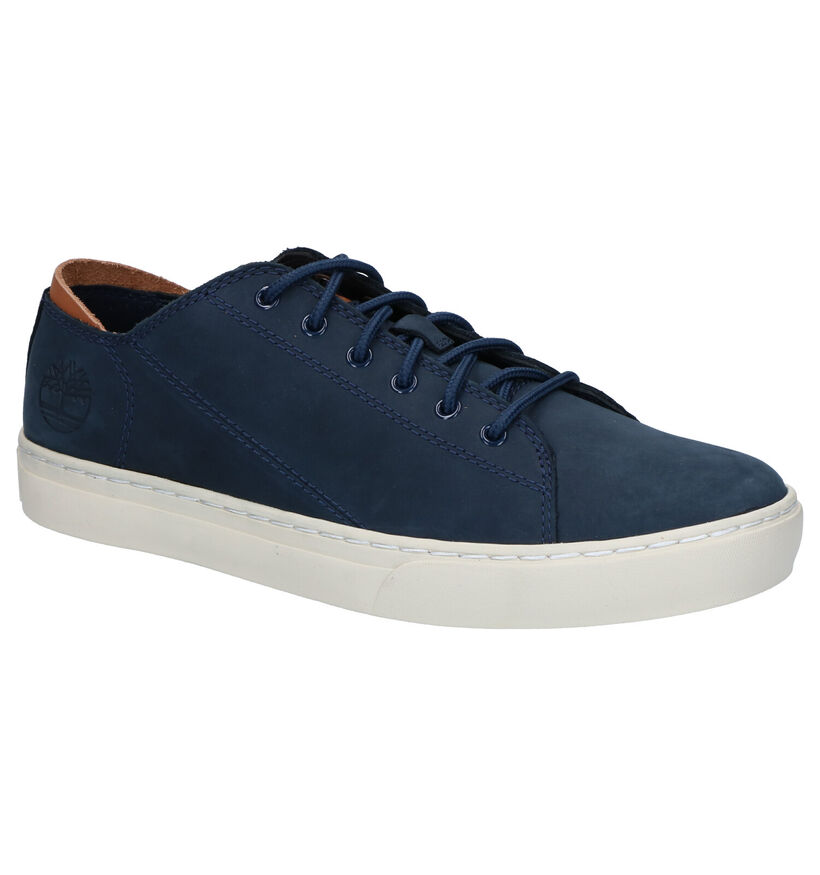 Timberland ADV 2.0 Cupsole Chaussures à lacets en Bleu en nubuck (267566)