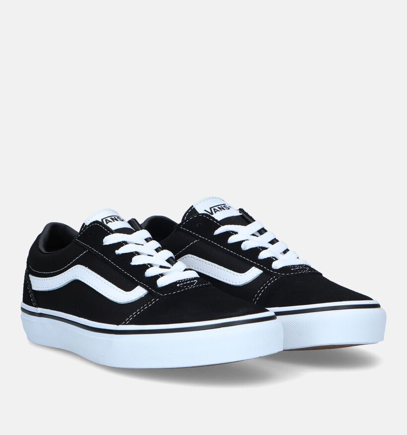 Vans Ward YT zwarte Skate sneakers voor meisjes, jongens (327930)