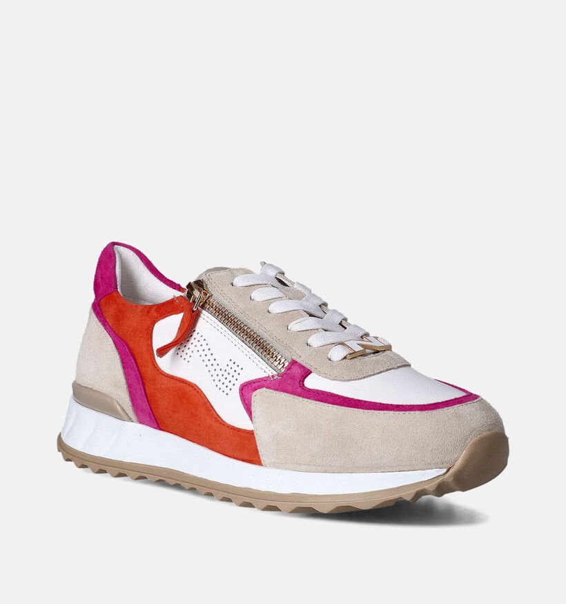 Nathan-Baume Sneakers Beige voor dames (356264) - geschikt voor steunzolen