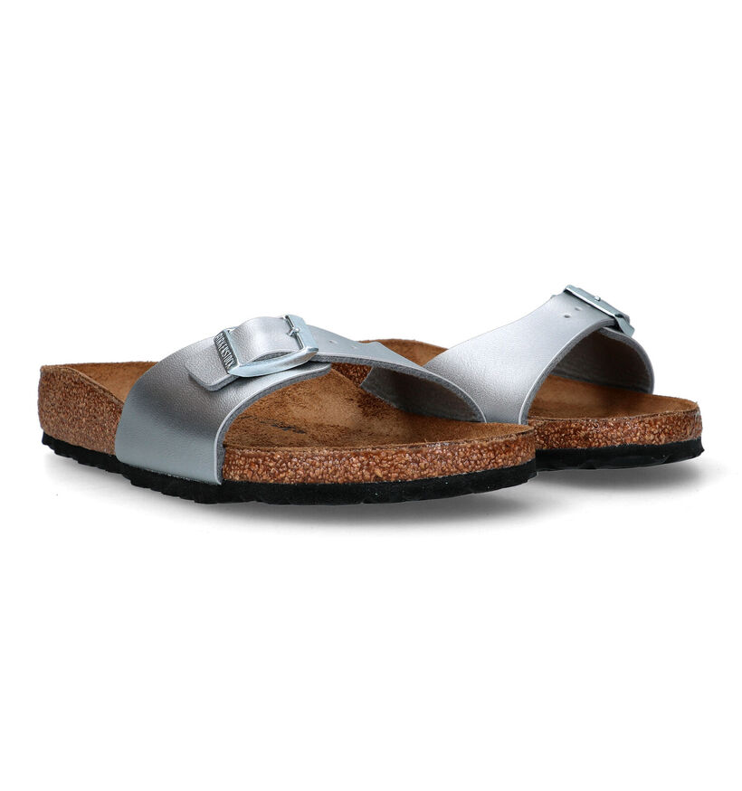 Birkenstock Madrid Zwarte Slippers voor dames (302977)