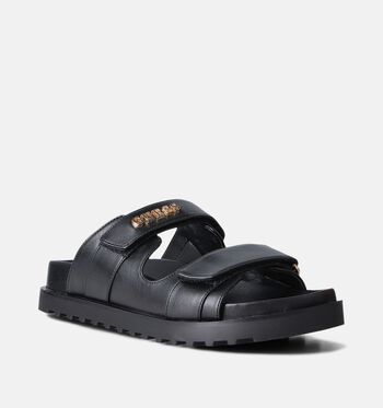 Guess Slippers Zwart
