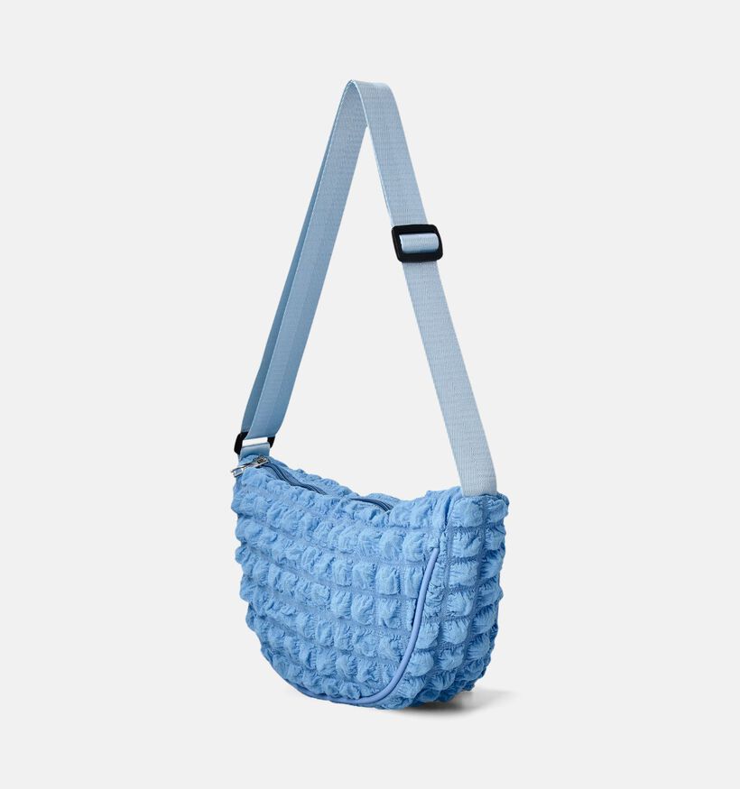Pieces Finna Waffle Sac porté croisé en Bleu pour femmes (351091)