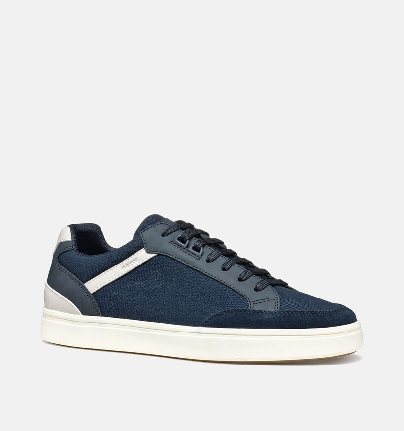 Geox Baltmoore Blauwe Veterschoenen voor heren (351630) - geschikt voor steunzolen