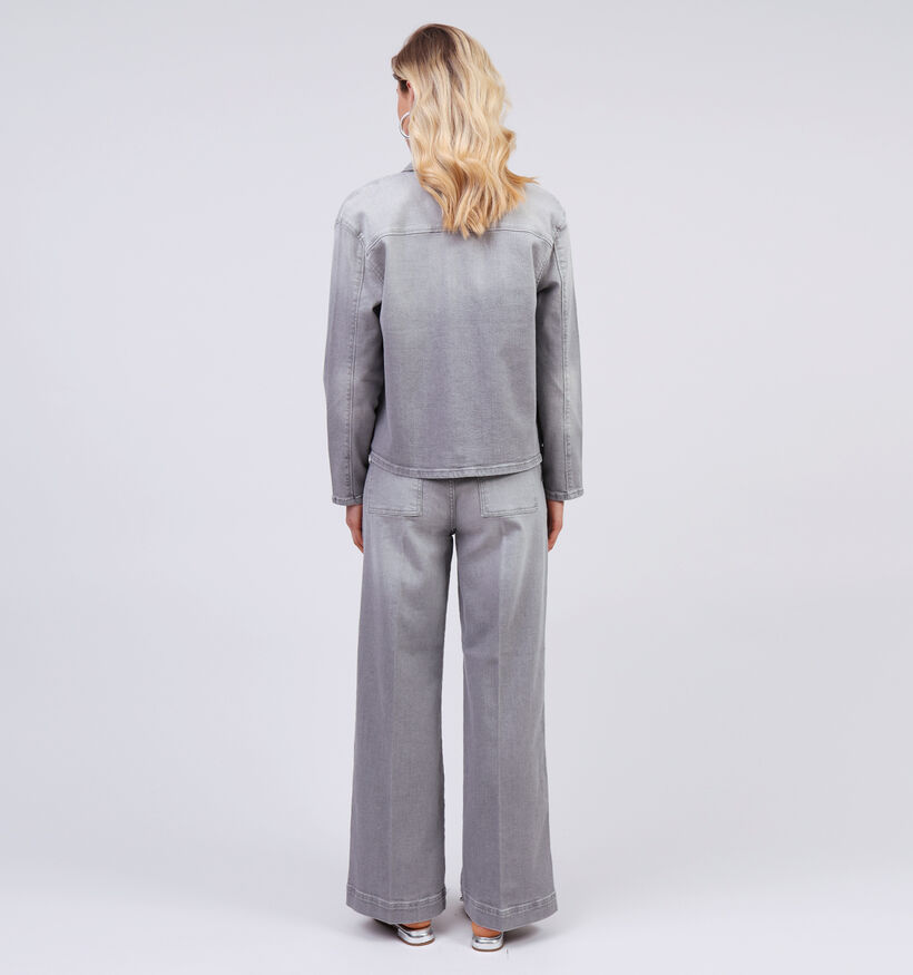 comma casual identity Veste courte en Gris pour femmes (358266)