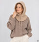 Via Limone &Eacute;charpe &agrave; Capuche en Beige pour femmes (382730)